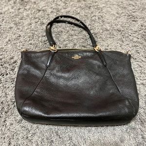 Black Shoulder coach bag
